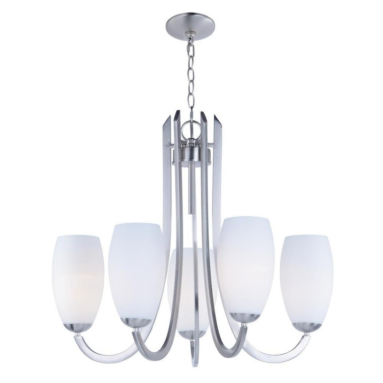 Taylor 27.5 Inch Chandelier – Satin Nickel