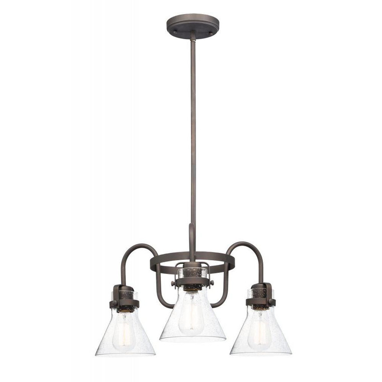Seafarer 21.5 Inch Semi Flush Mount Light – Oil Rubbed Bronze