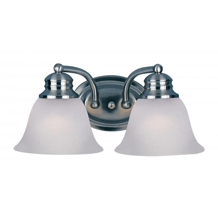 Malaga 13.25 Inch Bathroom Vanity - Satin Nickel