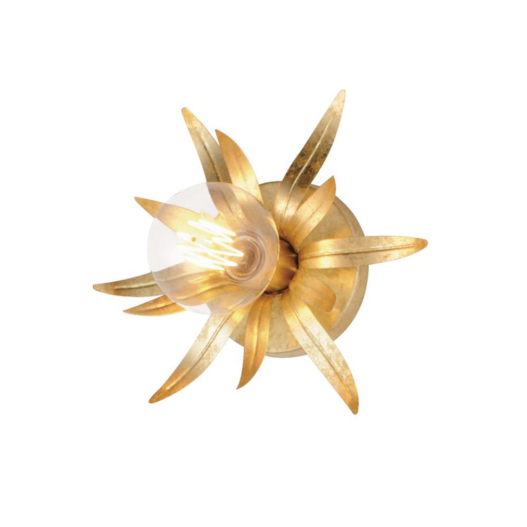 Paloma 10 Wall Sconce - Gold Leaf