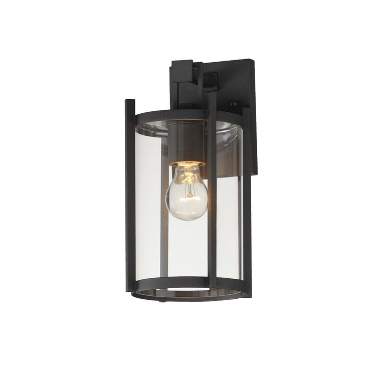 Belfry 7 Inch Outdoor Wall Lantern – Black