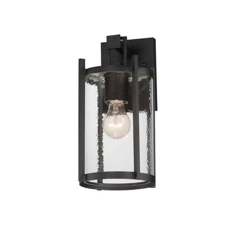 Belfry 7 Inch Outdoor Wall Lantern – Black