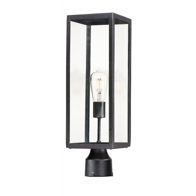 Catalina 6 Inch Outdoor Post Lantern – Dark Bronze
