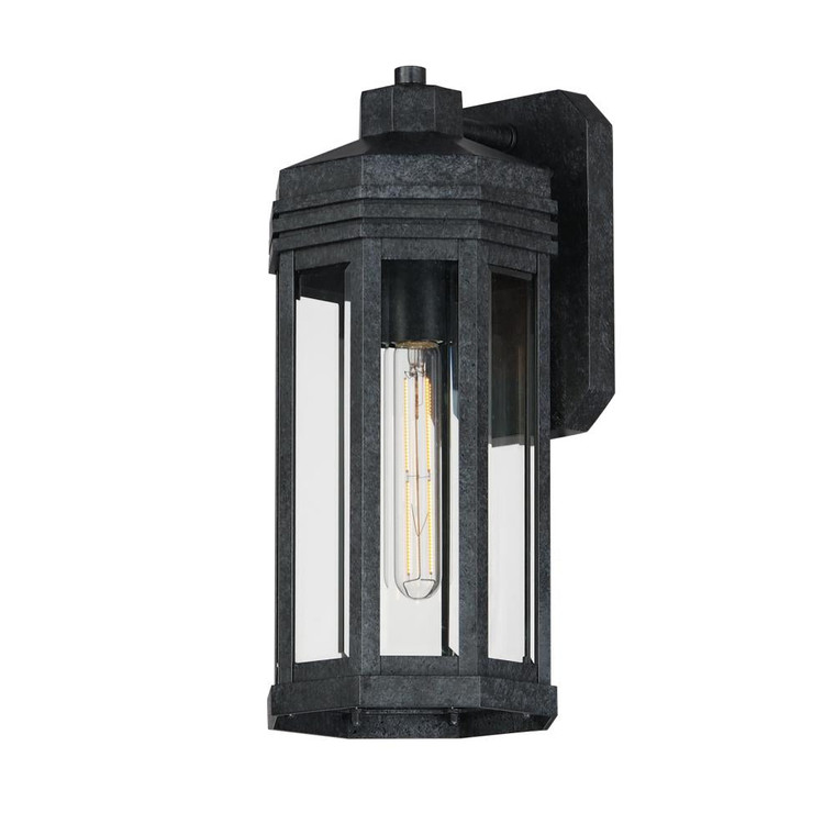 Wright 7 Inch Outdoor Wall Lantern – Black Patina