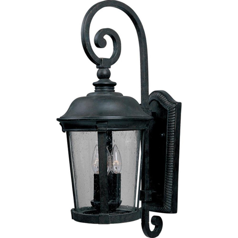 10 Inch Outdoor Wall Sconce – Bronze