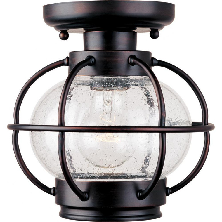 Portsmouth 8 Inch Flush Mount Light – Oil Rubbed Bronze