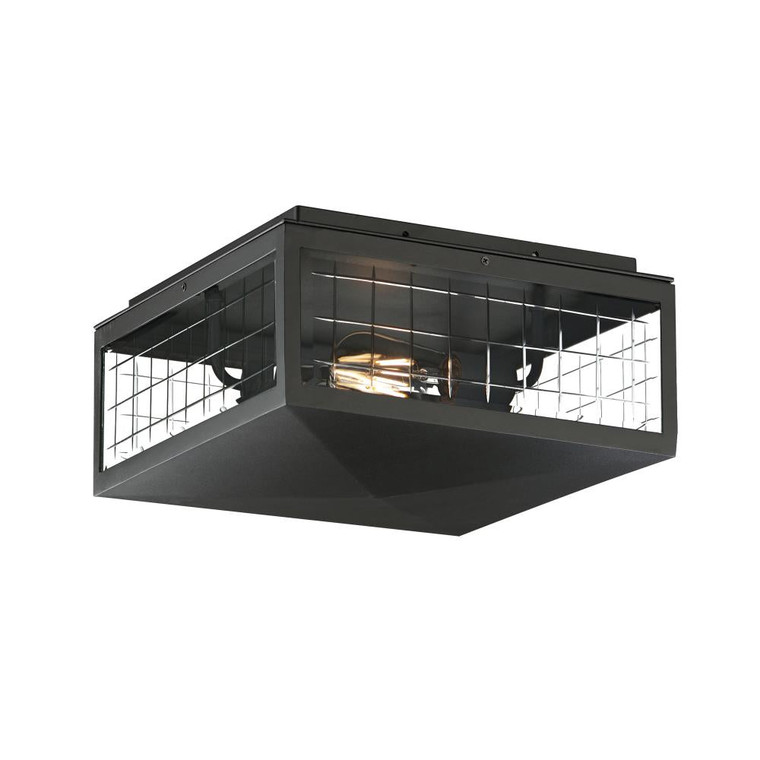 Magnus 13 Inch Outdoor Hanging Lantern – Black