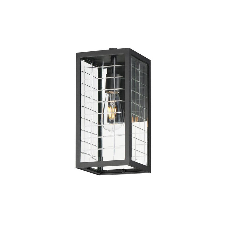 Magnus 6 Inch Outdoor Wall Lantern – Black