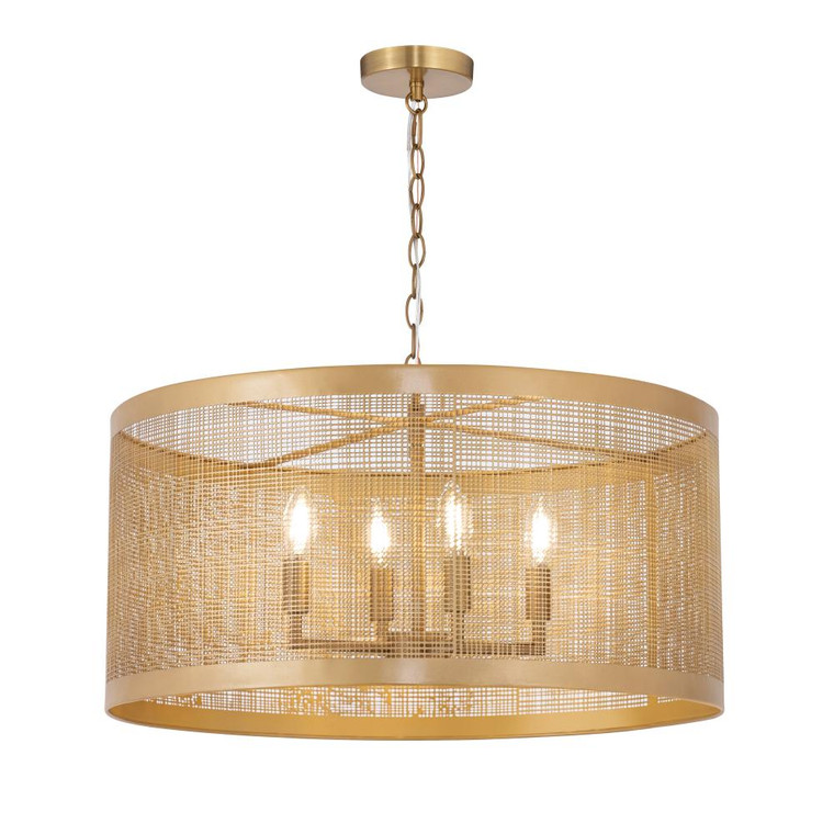 Hatcher 24 Inch Pendant – Gold