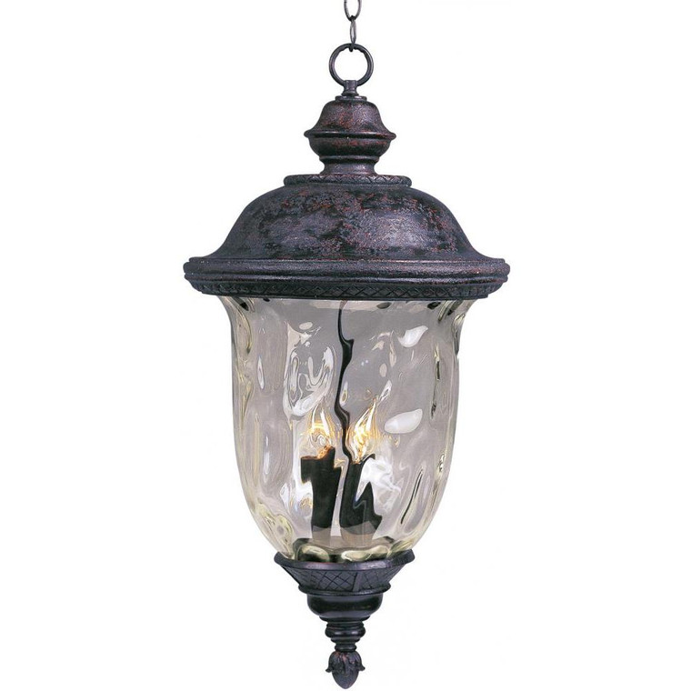Carriage House DC 12.5 Inch Outdoor Hanging Lantern – Oriental Bronze