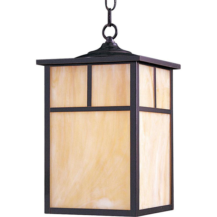 Coldwater 9 Inch Outdoor Hanging Lantern – Burnished