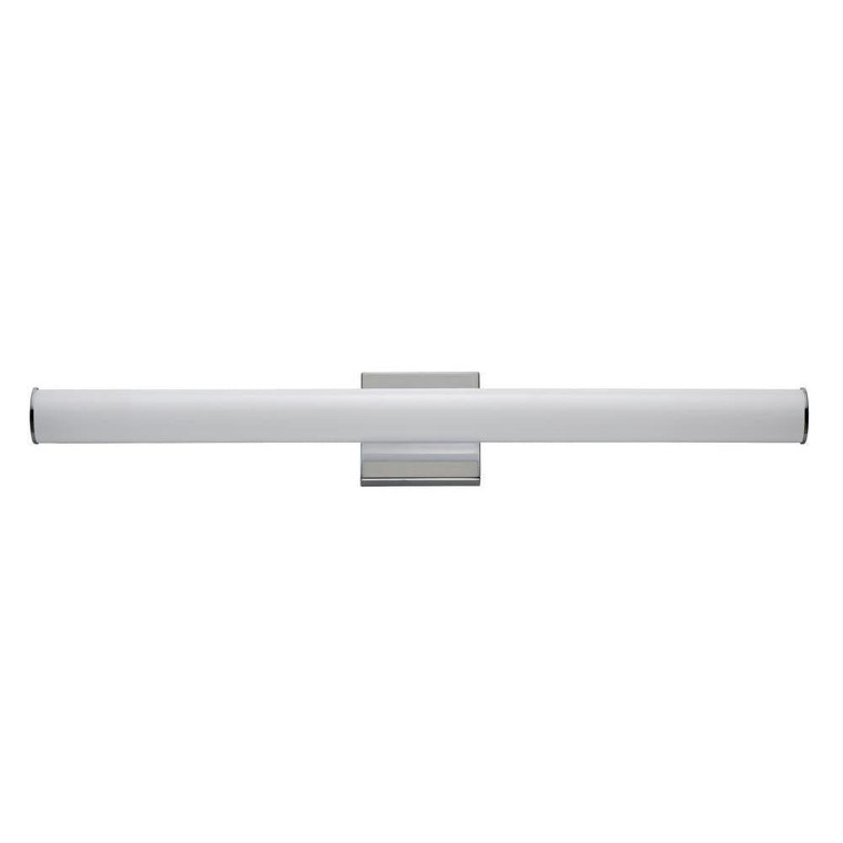 Rail 3 Inch Bathroom Vanity - Polished Chrome