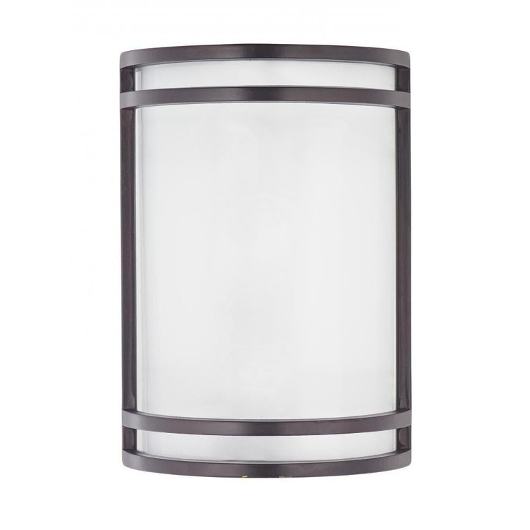 Linear LED 7 Inch Outdoor Wall Lantern – Bronze