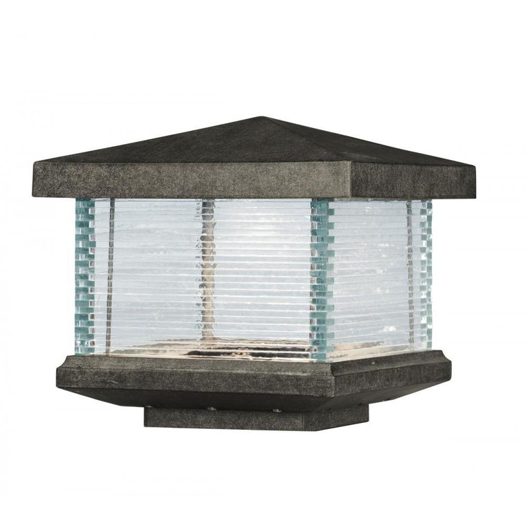 10 Inch Outdoor Post Lantern – Earth Tone