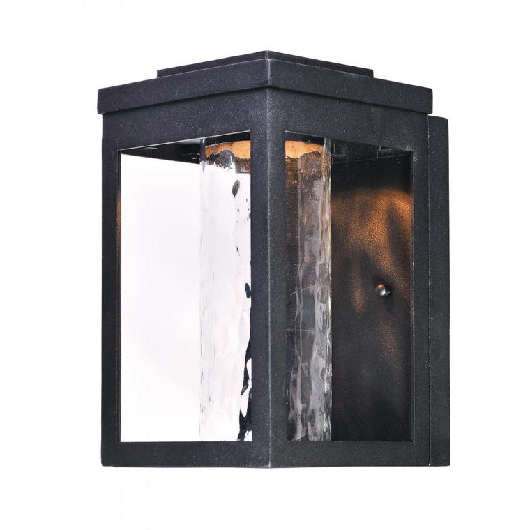 Salon LED 6 Inch Outdoor Wall Lantern – Black
