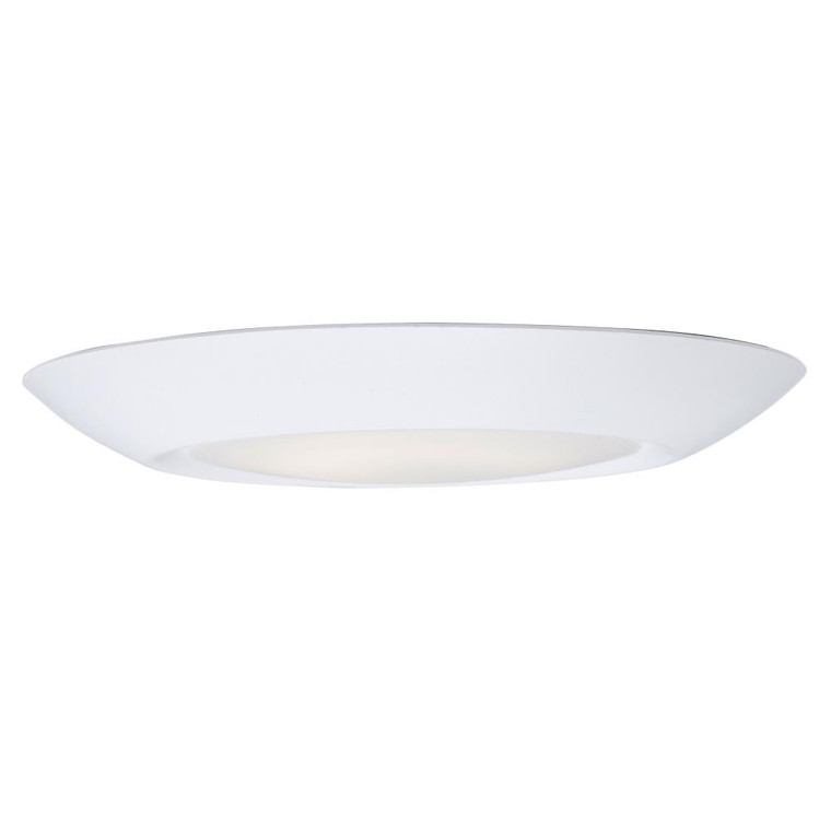Diverse 6 Inch Flush Mount Light – White