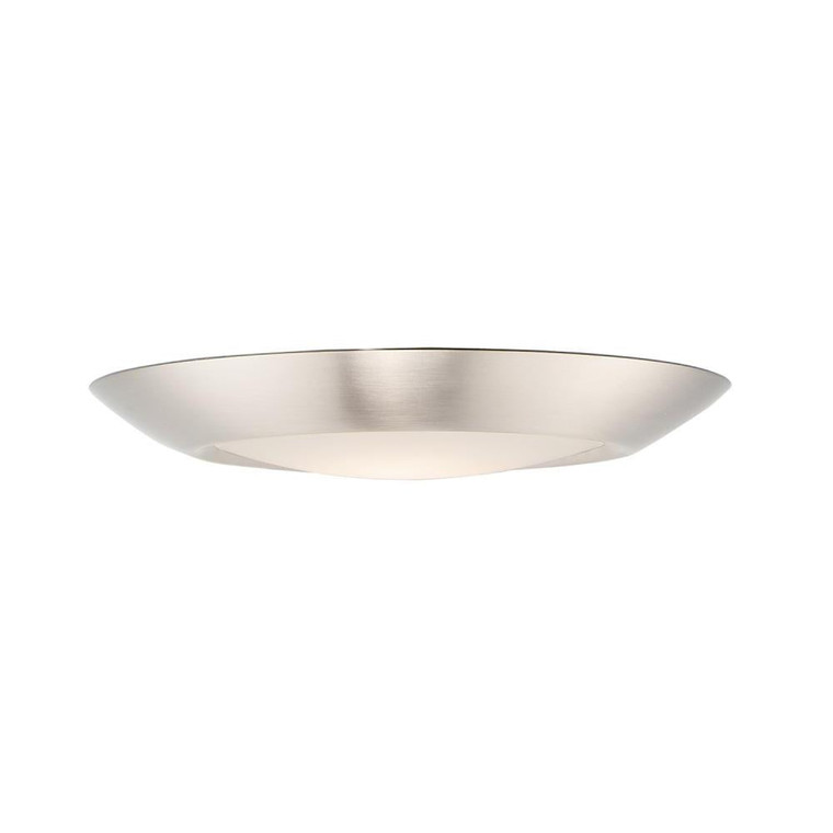 Diverse 7.5 Inch Flush Mount Light – Satin Nickel
