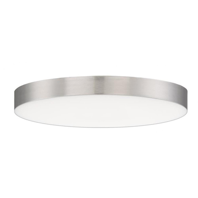 Trim 7 Inch Flush Mount Light – Satin Nickel