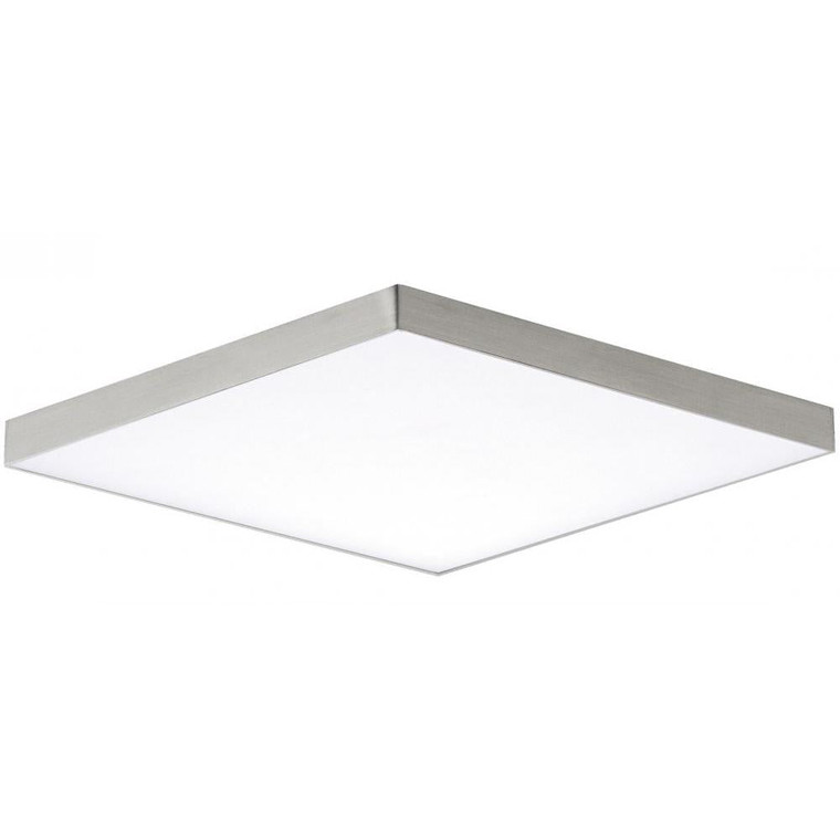 Trim 8.5 Inch Flush Mount Light – Satin Nickel