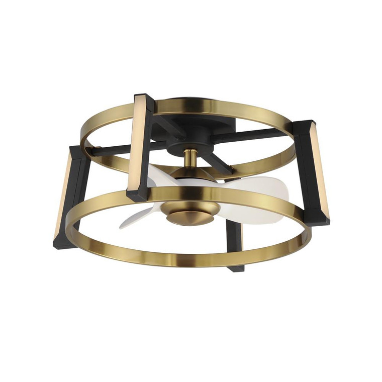 Darling Fandelight 24 Inch – Black / Natural Aged Brass