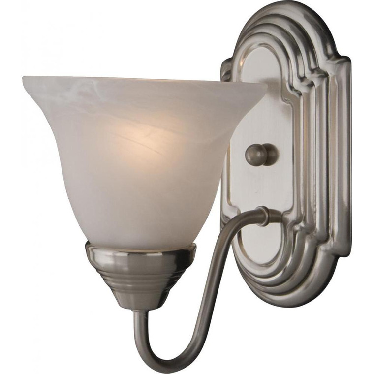 Essentials 6 Wall Sconce - Satin Nickel