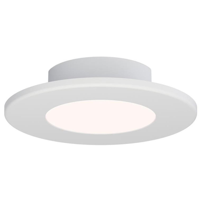 Snug 4.75 Inch Flush Mount Light – White