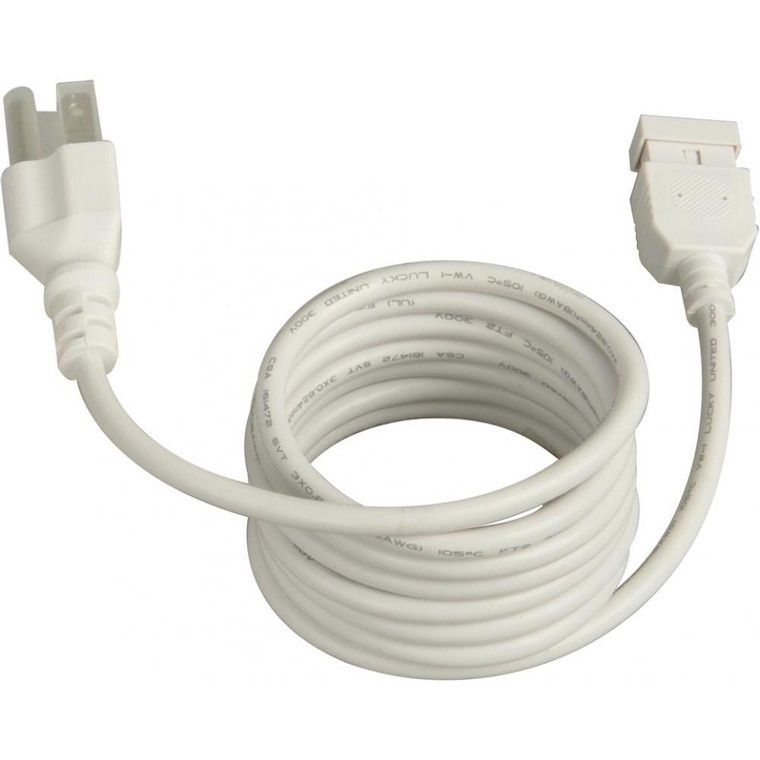 CounterMax MXInterLink4 72 Power Cord for Under Cabinet Lights - White
