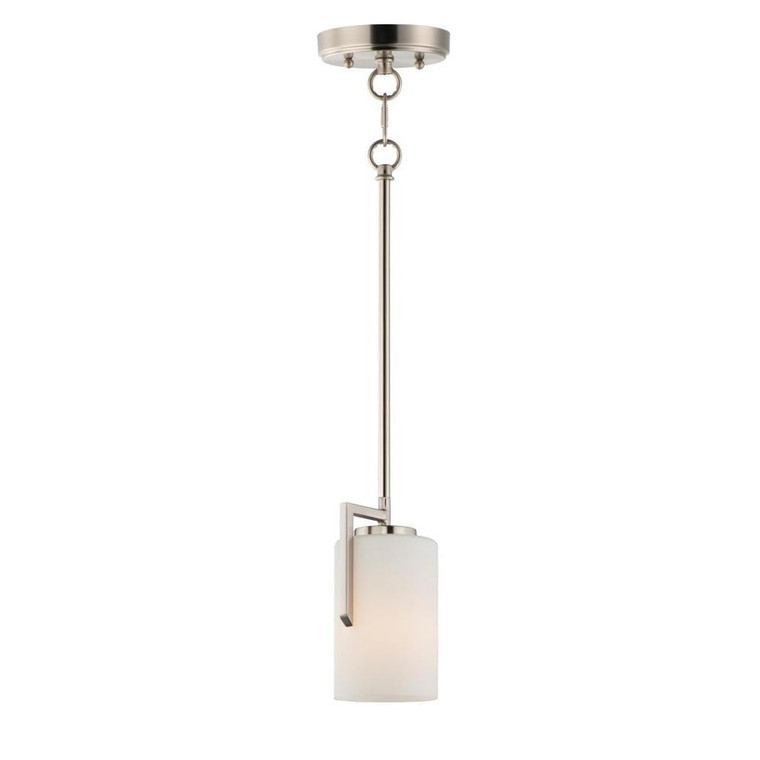Dart 4.5 Inch Mini Pendant – Satin Nickel