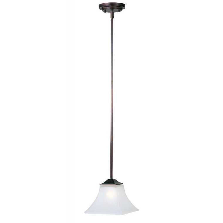 Aurora 8 Inch Mini Pendant – Oil Rubbed Bronze