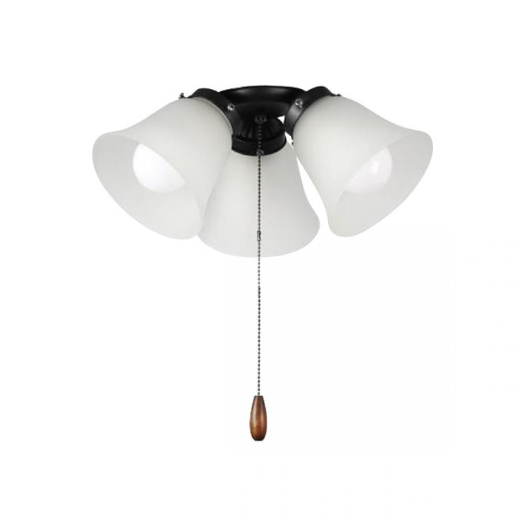 Fan Light Kits-Ceiling Fan Light Kit - Black