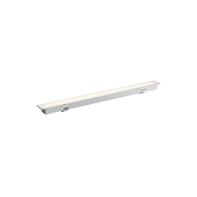 CounterMax 24V LED Channel 0.75 LED Under Cabinet Channel - Brushed Aluminum