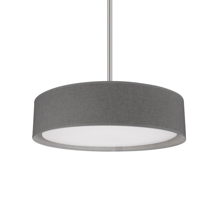 Dalton 16-in Gray LED Pendant