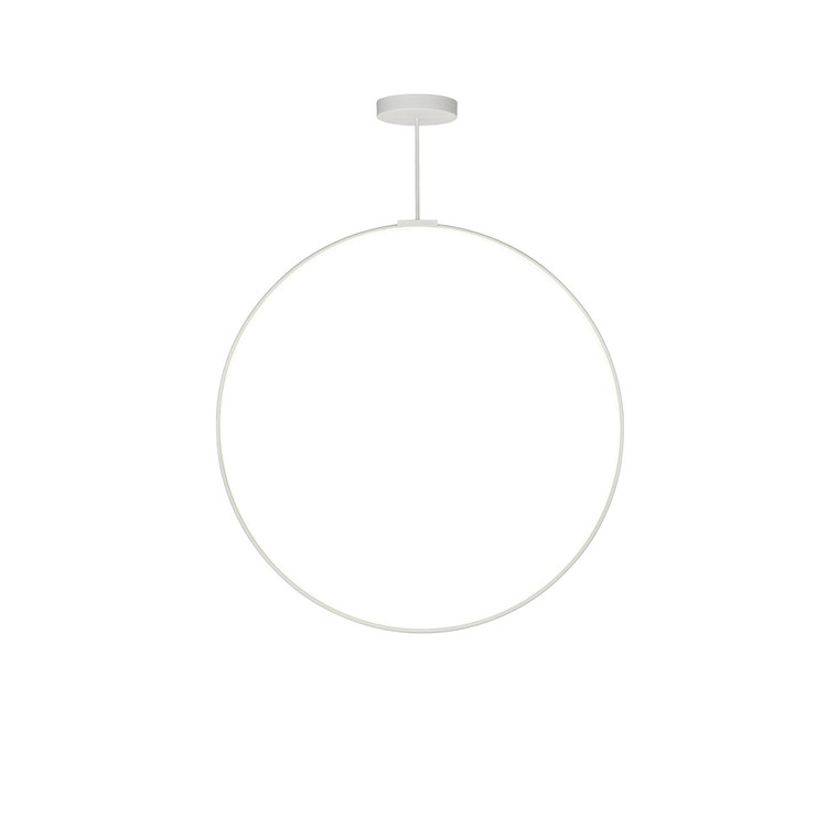 Cirque 48-in White LED Pendant