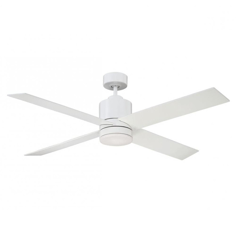 Meridian M2015WH 52 Inch LED White Ceiling Fan Dry Rated
