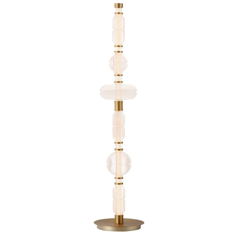 12 Inch Floor Lamp – Gold