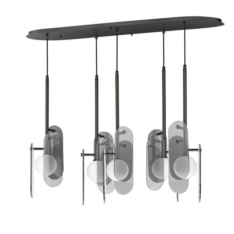 14 Inch Multi-Light Pendant – Gunmetal