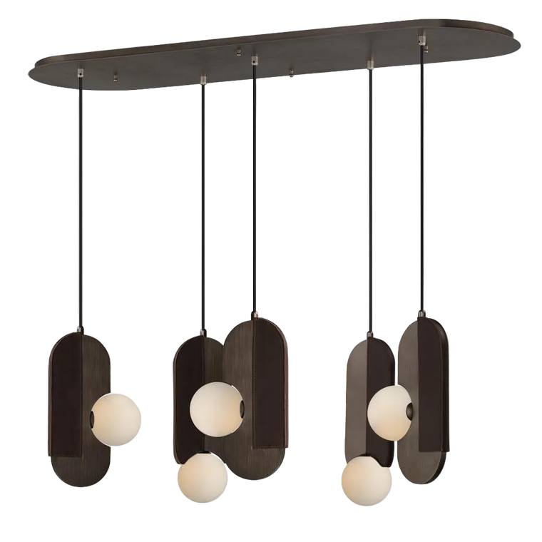14 Inch Multi-Light Pendant – Brushed Bronze