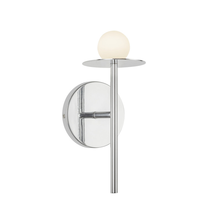Elixir 10-in Chrome LED Wall Sconce