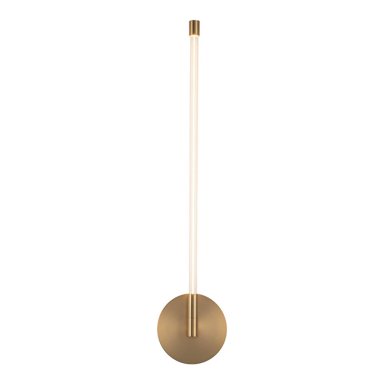 Motif 22-in Brushed Gold LED Wall Sconce