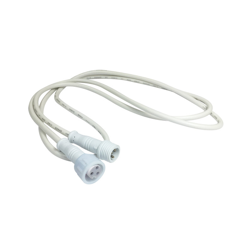 Nora NEFLINTW-EW-4 4 ft Quick Connect Linkable Extension Cable for Can-less Downlights