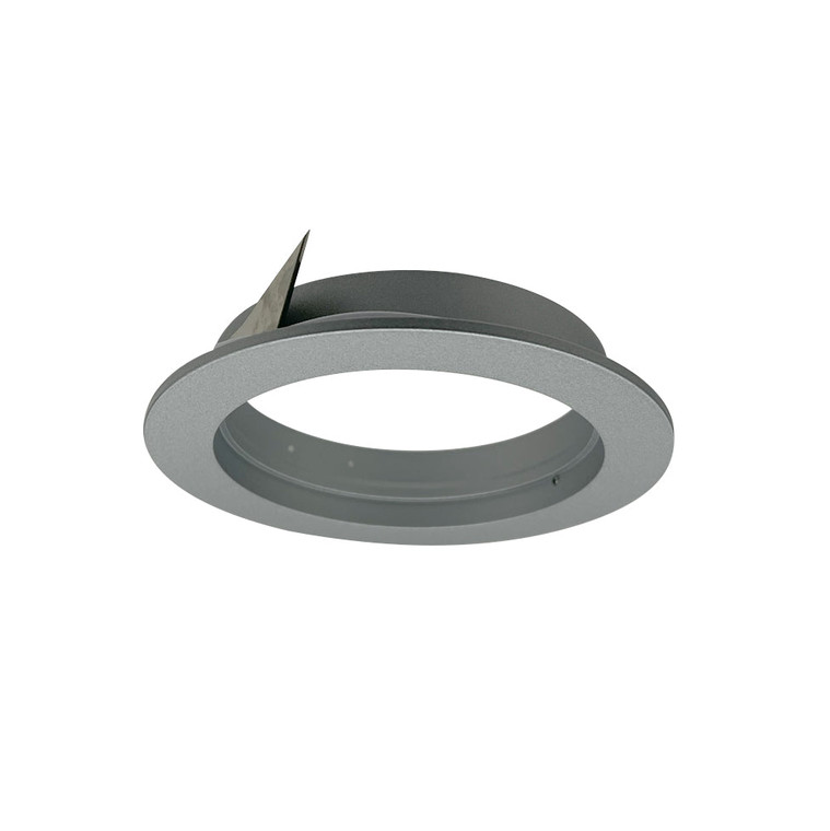 Nora NIO-4PRTFAHZ 4 inch Iolite PLUS Trimless to Flanged Converter Accessory, Haze