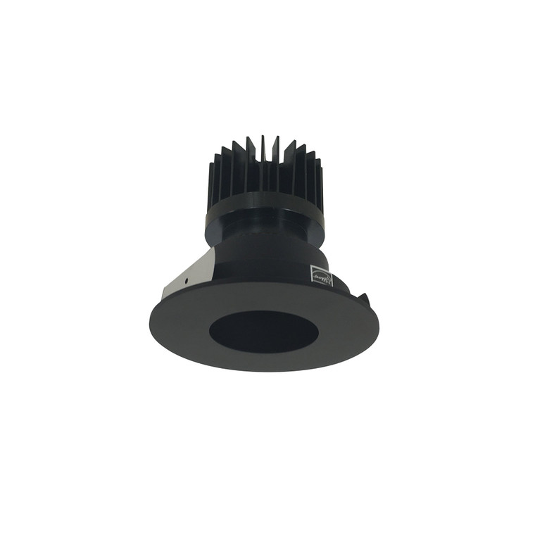 Nora NIO-4RPH50XBB/HL 4 inch Iolite LED Round Pinhole, 1500lm/2000lm/2500lm (varies by housing), 5000K, Black Pinhole / Black Flange