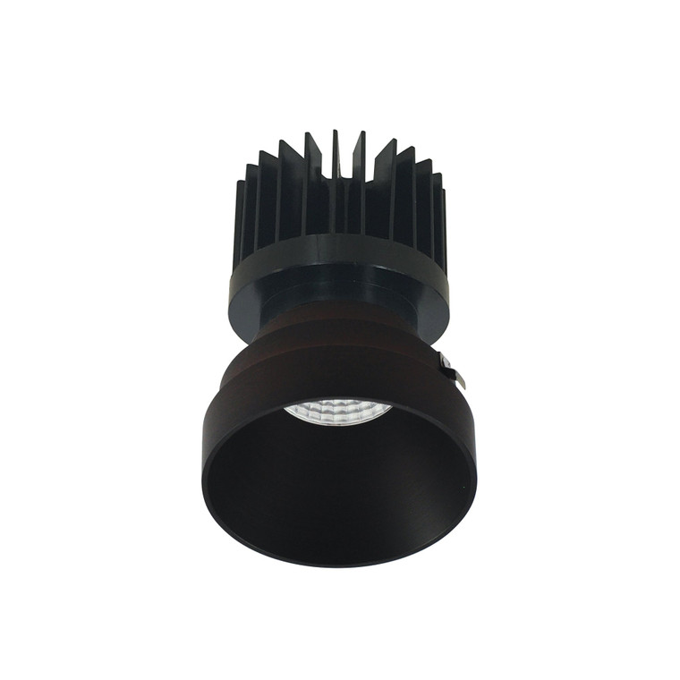 Nora NIO-4RTLNDC30XBZ/HL 4 inch Iolite LED Round Trimless Downlight, 1500lm/2000lm/2500lm (varies by housing), 3000K, Bronze Finish