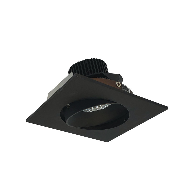 Nora NIO-4SC35XBZ/10 4 inch Iolite LED Square Adjustable Cone Reflector, 1000lm / 14W, 3500K, Bronze Reflector / Bronze Flange
