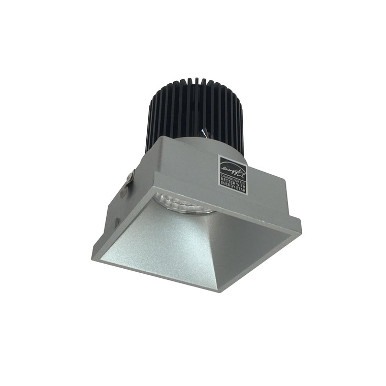 Nora NIO-4STLNDC27XHZ/10 4 inch Iolite LED Square Trimless Downlight, 1000lm / 14W, 2700K, Haze Finish