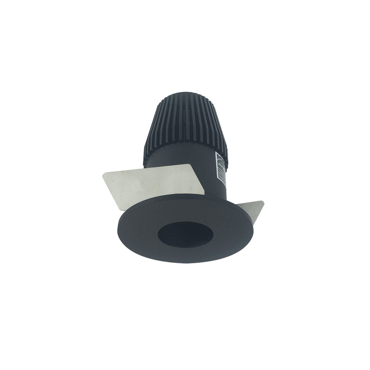 Nora NIOB-1RPH40XBB 1 inch Iolite LED BWF Round Pinhole, 600lm, 4000K, Black Pinhole / Black Flange