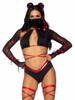 LA87104, Lethal Ninja Costume By Leg Avenue