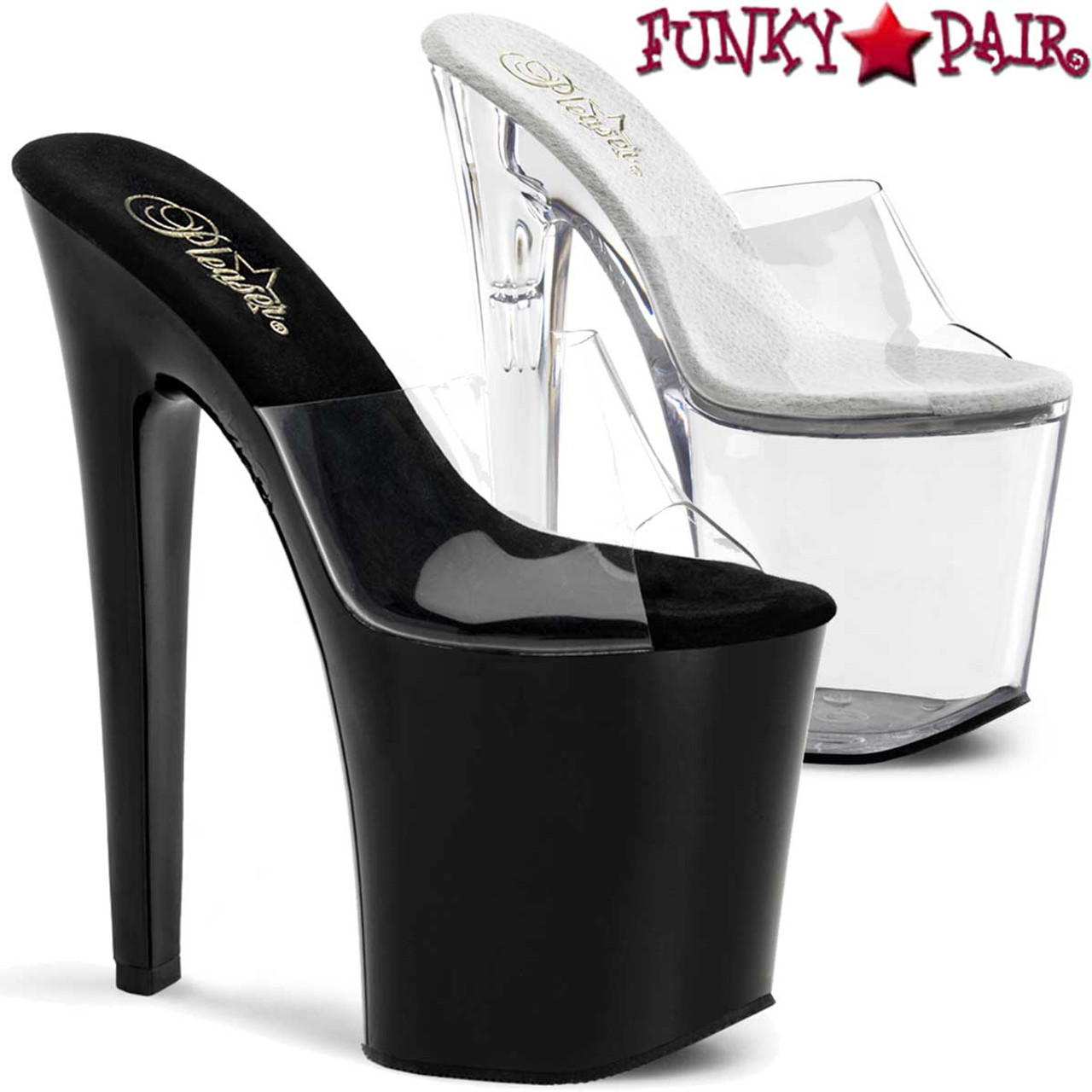 Pleaser | XTREME-809, 8 Inch Platform Exotic Dancer Shoes