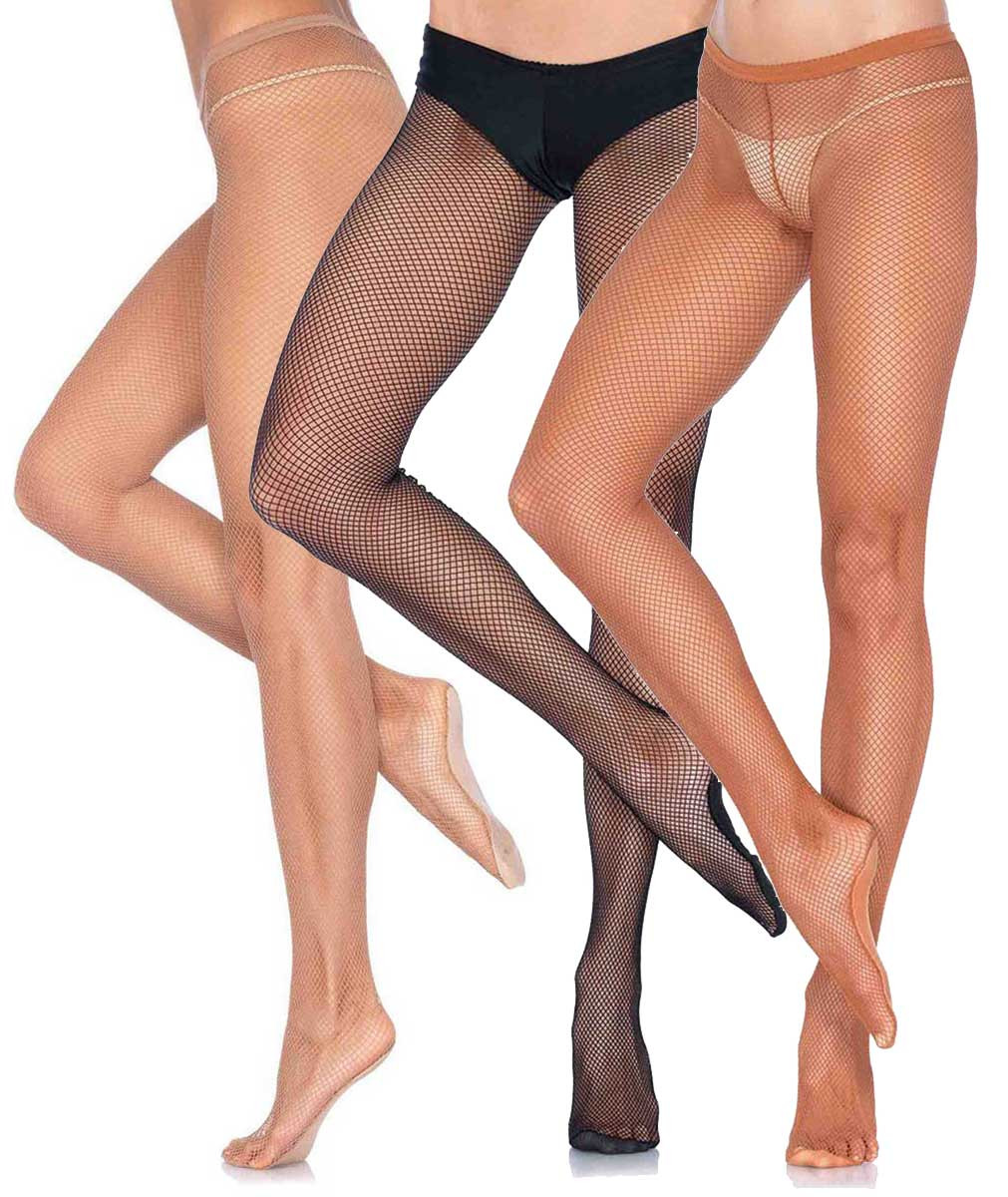 cotton fishnet tights