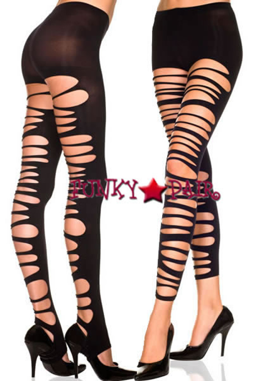 ML-35243, Sexy Ripped Leggings